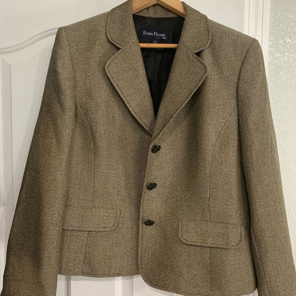 Evan-Picone suit blazer, size XL